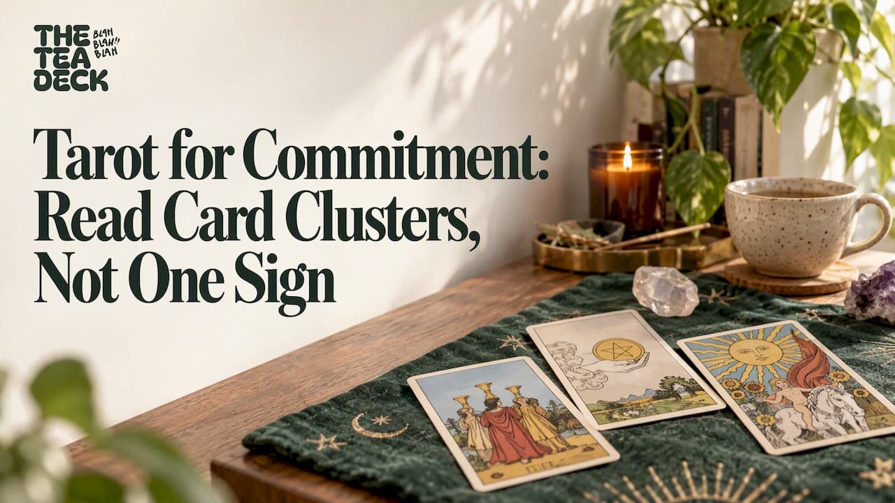 Tarot for Commitment: Read Card Clusters, Not One Sign